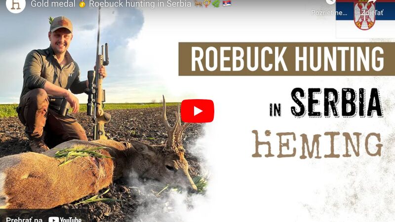 Video: Gold medal Roebuck hunting in Serbia